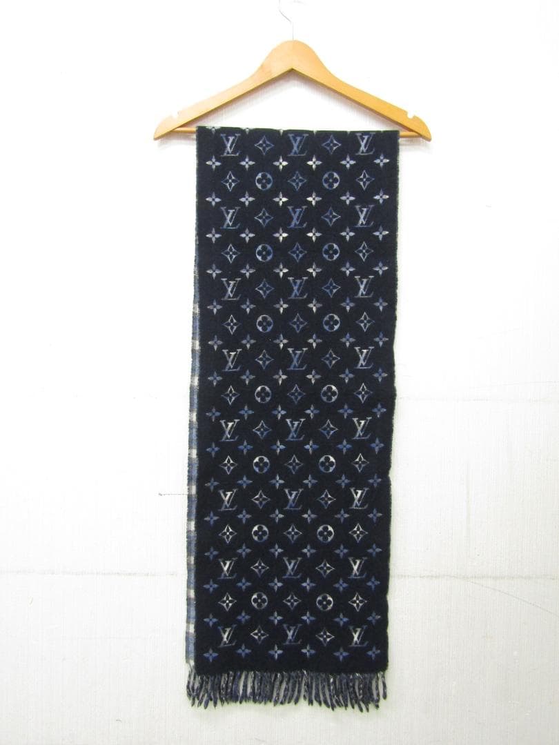 ルイ・ヴィトン M71348 マフラー・モノグラム カシミヤ Y1922