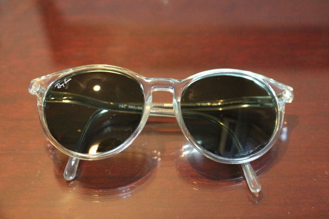 Ray-Ban 90s サングラス クリア USA製 BL砂打ち