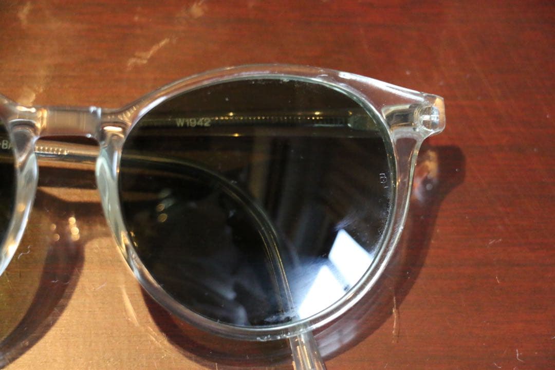 Ray-Ban 90s サングラス クリア USA製 BL砂打ち