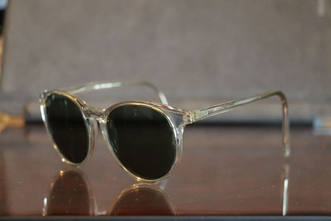 Ray-Ban 90s サングラス クリア USA製 BL砂打ち