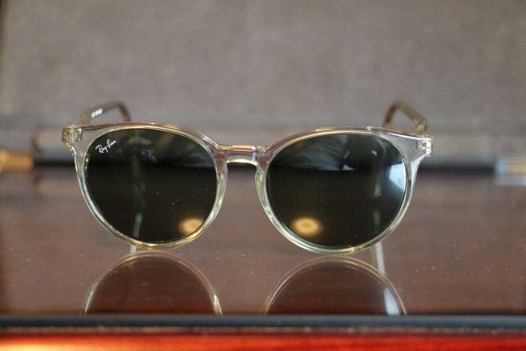 Ray-Ban 90s サングラス クリア USA製 BL砂打ち