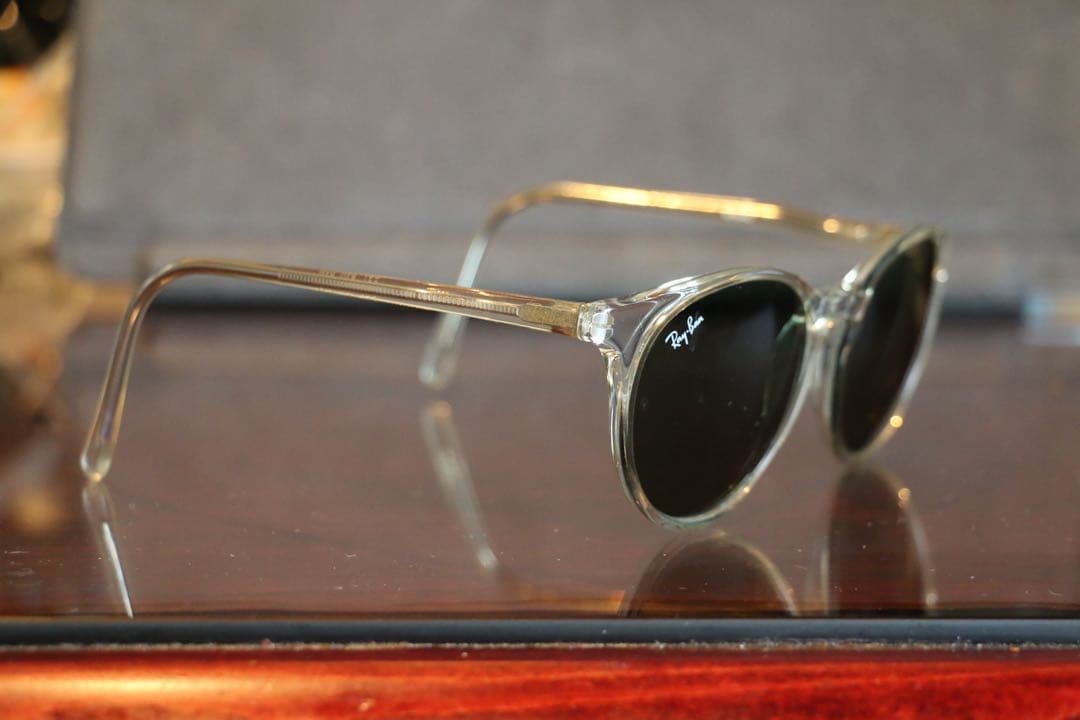 Ray-Ban 90s サングラス クリア USA製 BL砂打ち