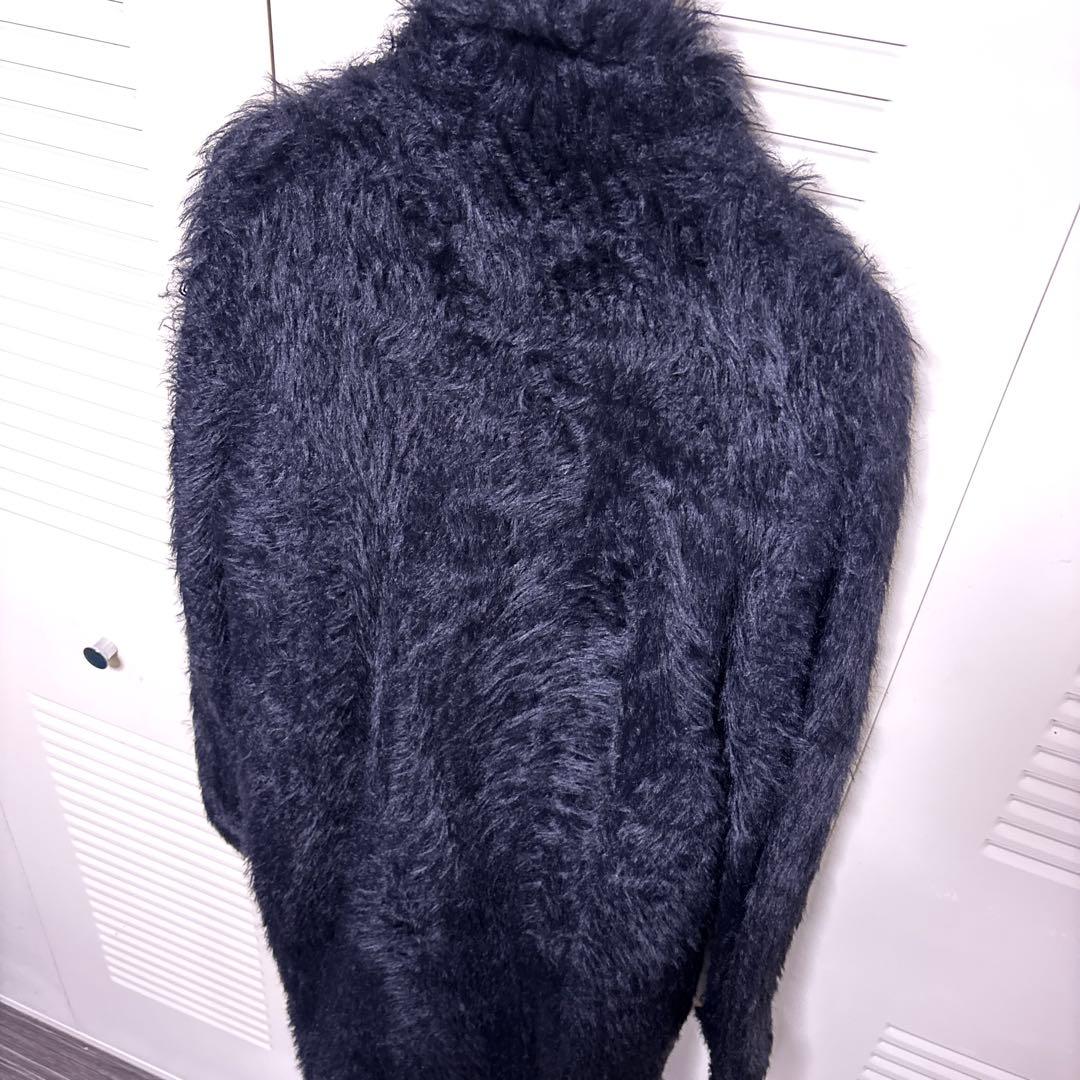 glamb ブラックファーコート サイズ2 美品