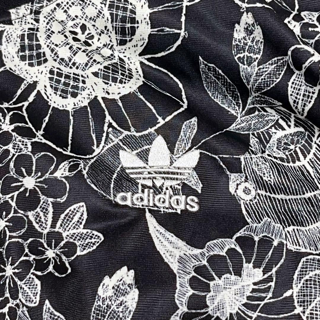 【美品】アディダス ザファーム 花柄 トラックジャケット トレフォイル OT