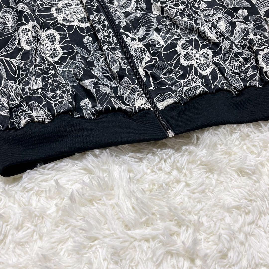 【美品】アディダス ザファーム 花柄 トラックジャケット トレフォイル OT