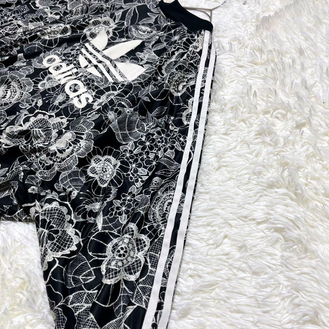 【美品】アディダス ザファーム 花柄 トラックジャケット トレフォイル OT