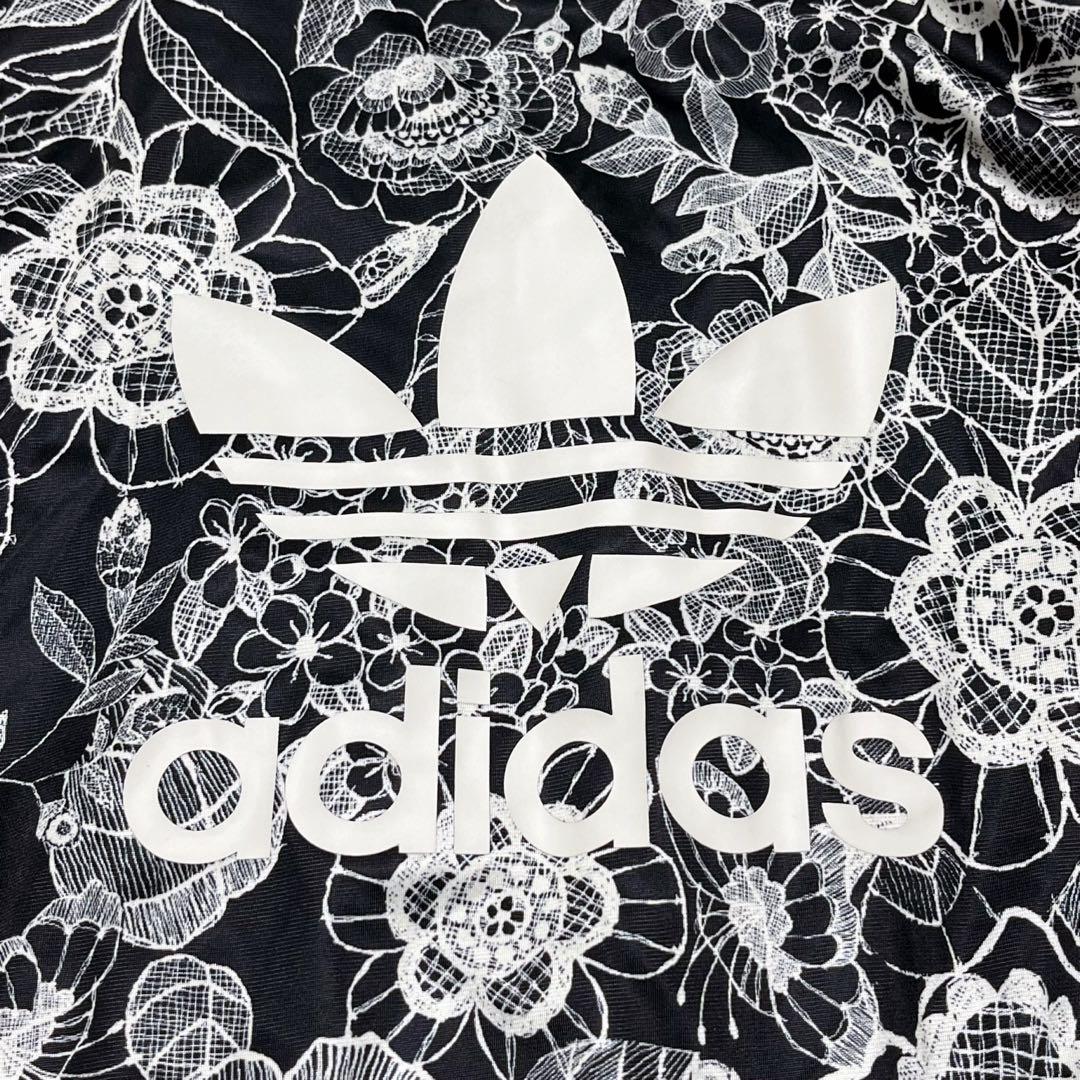 【美品】アディダス ザファーム 花柄 トラックジャケット トレフォイル OT