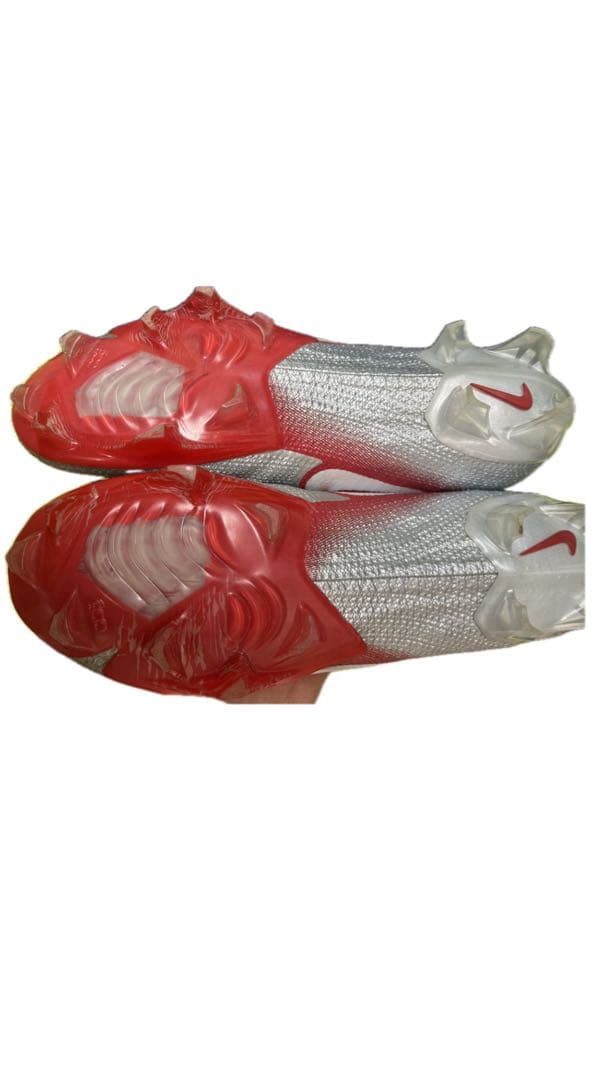 Nike Vapor Untouchable スパイク シルバー/レッド