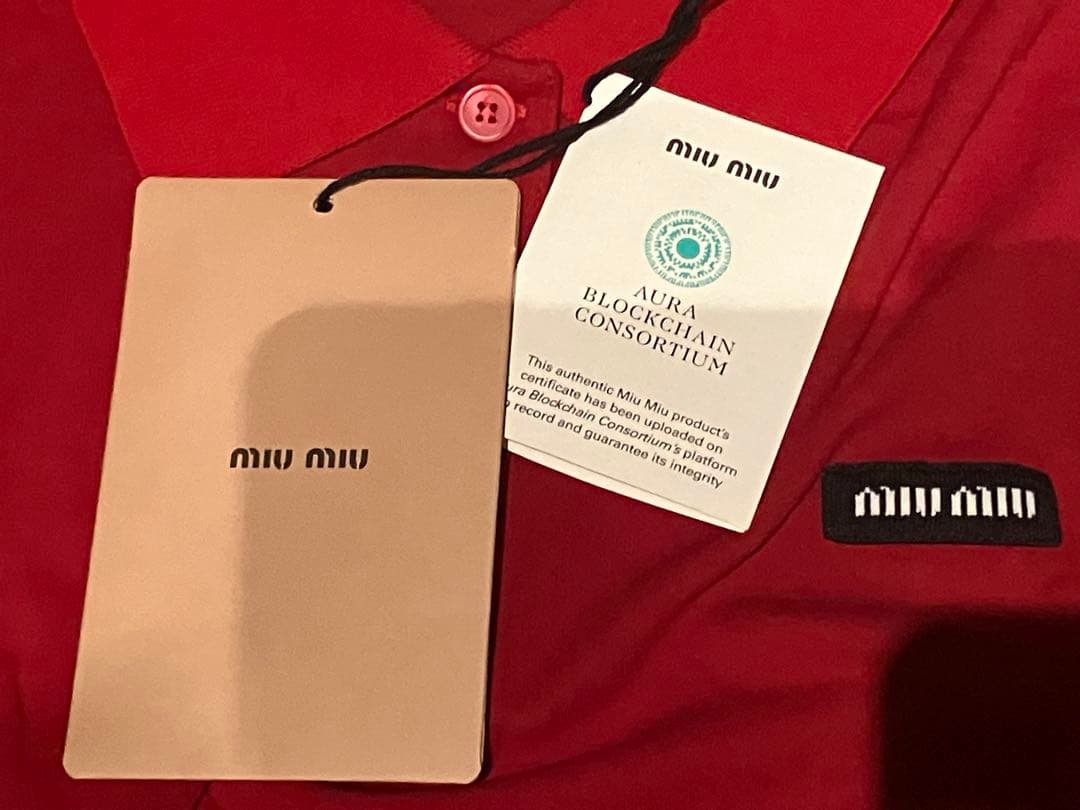 miumiu ポロシャツ 長袖 PRADA