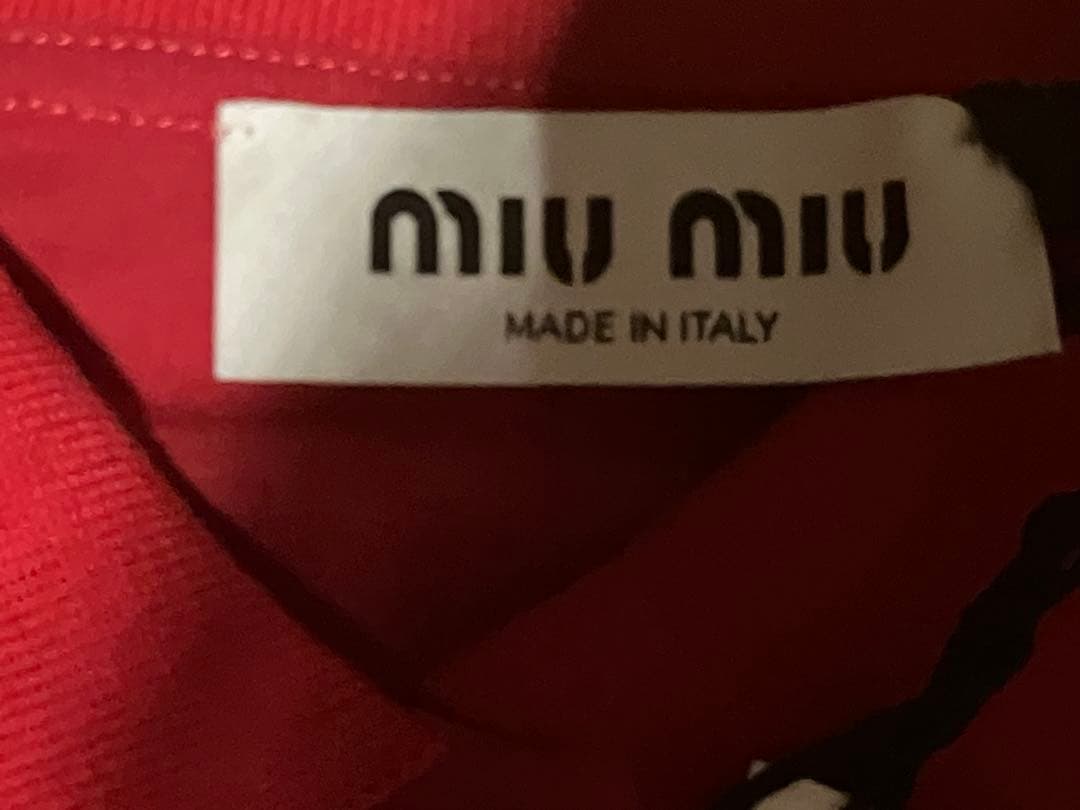 miumiu ポロシャツ 長袖 PRADA