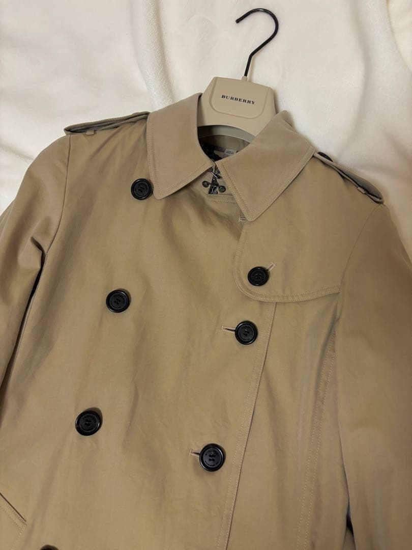 BURBERRY バーバリーロンドン トレンチコート　ノバチェック ベージュ38