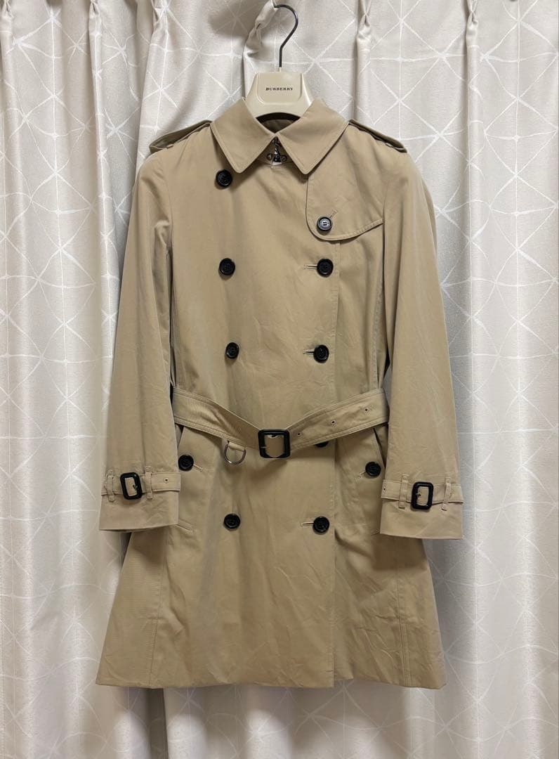 BURBERRY バーバリーロンドン トレンチコート　ノバチェック ベージュ38