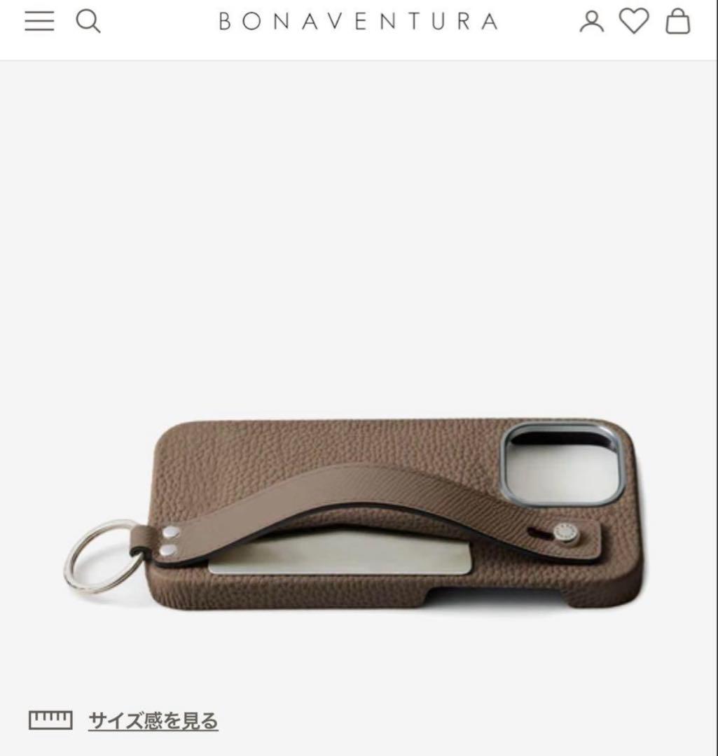 新品同様 ボナベンチュラ BONAVENTURA iPhone16promax