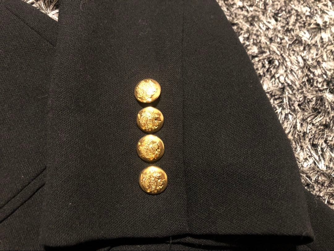 【希少大きめ】LAUREN ラルフローレン ダブル ジャケット 12 金ボタン