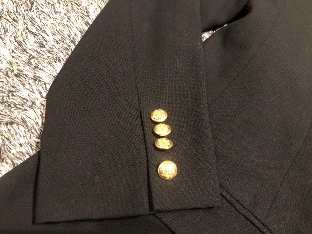 【希少大きめ】LAUREN ラルフローレン ダブル ジャケット 12 金ボタン