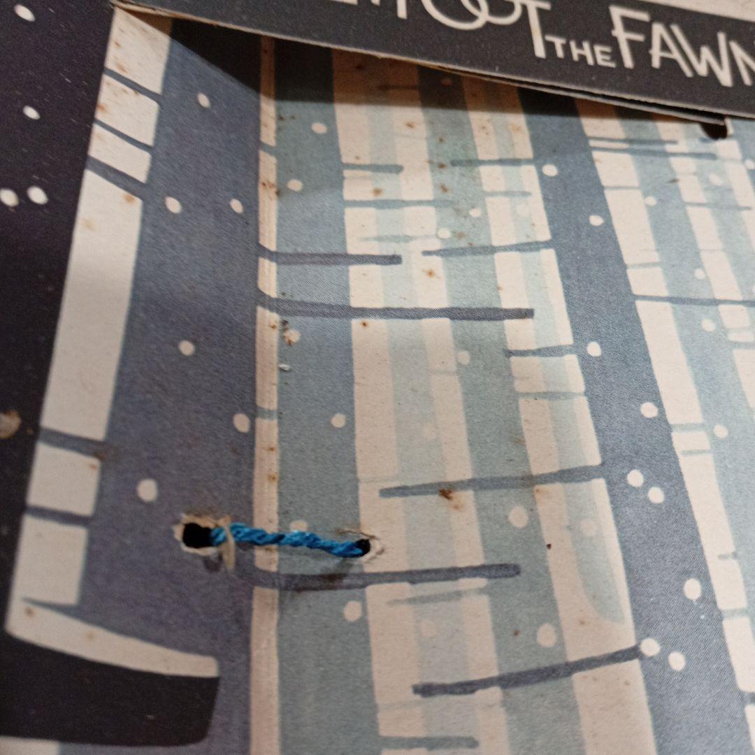 ルドルフ・ルケシュ 洋書 しかけ絵本「FLEETFOOT THE FAWN」