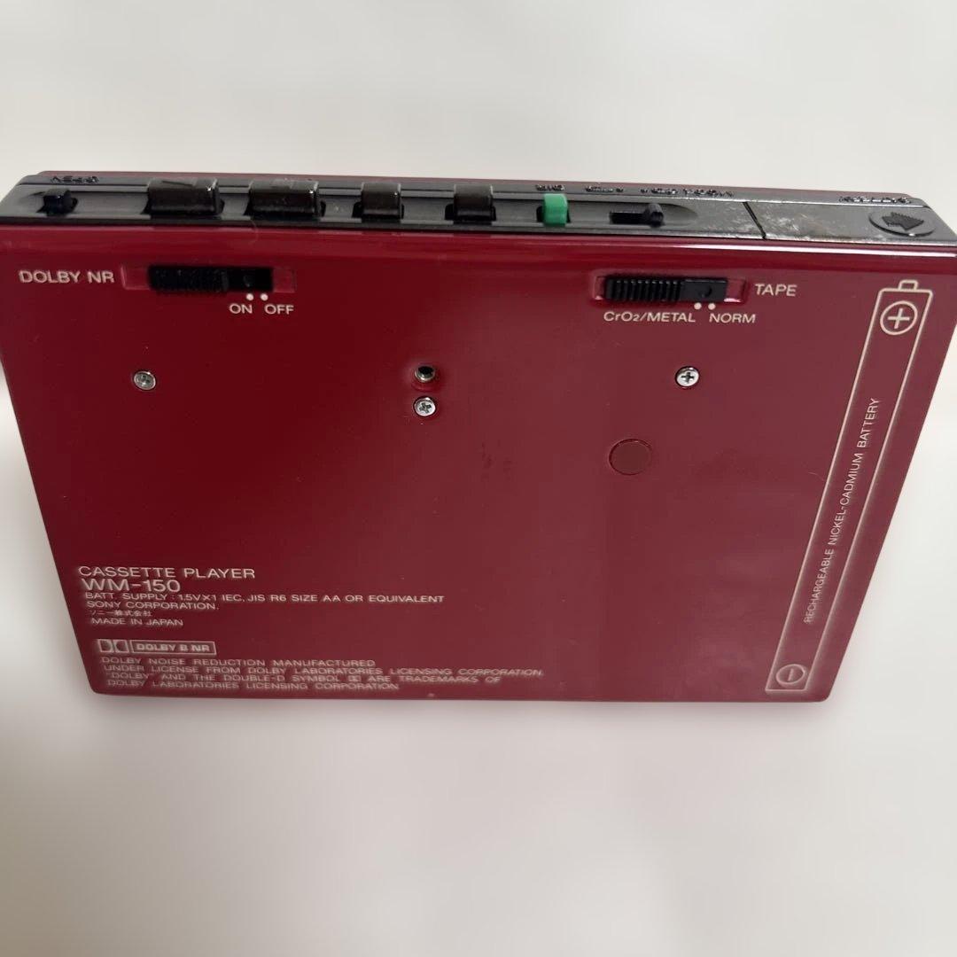 SONY WM-150 カセットプレーヤー AUTO REVERSE ジャンク