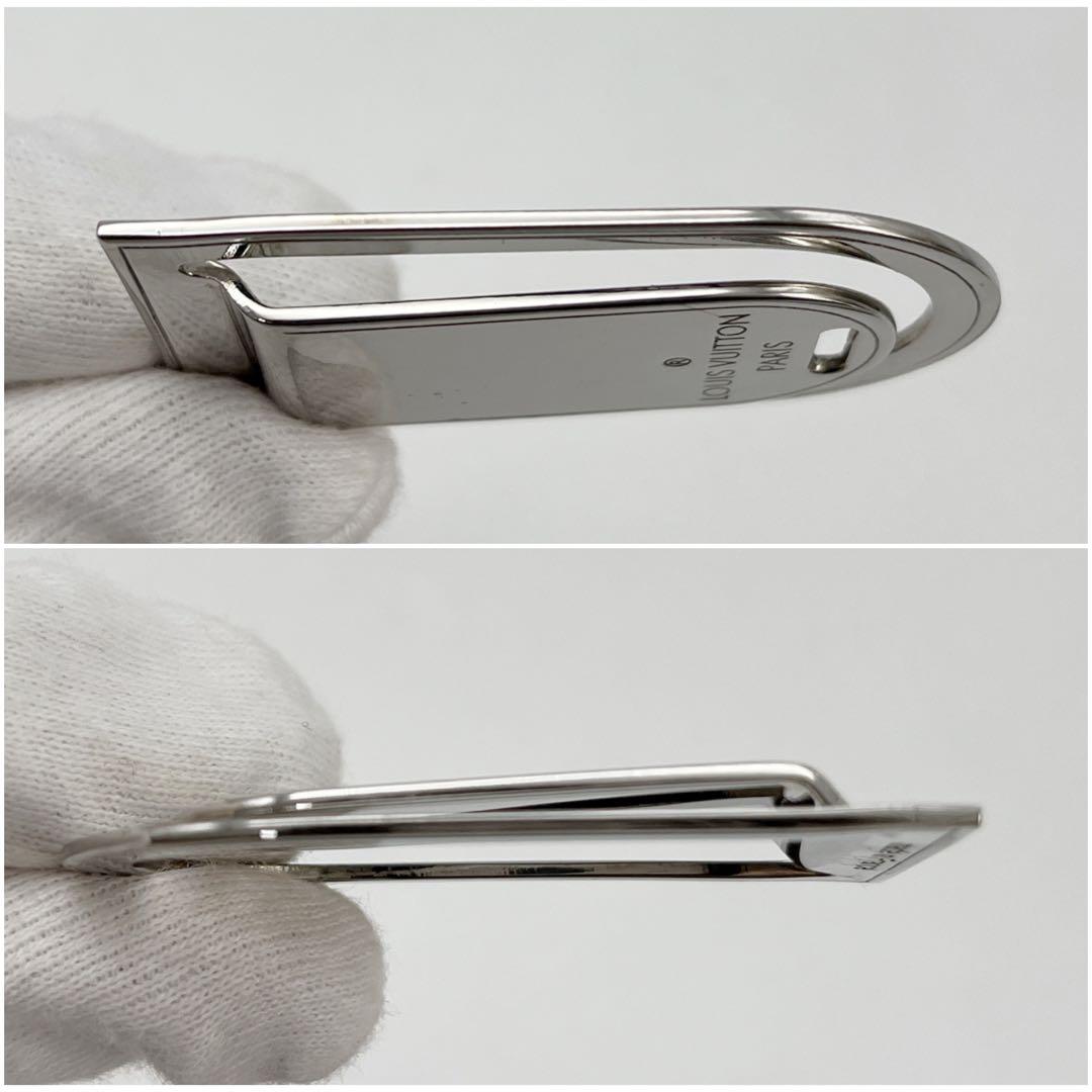 ルイヴィトン　パンス ア ビエ ポルト アドレス シルバー マネークリップ