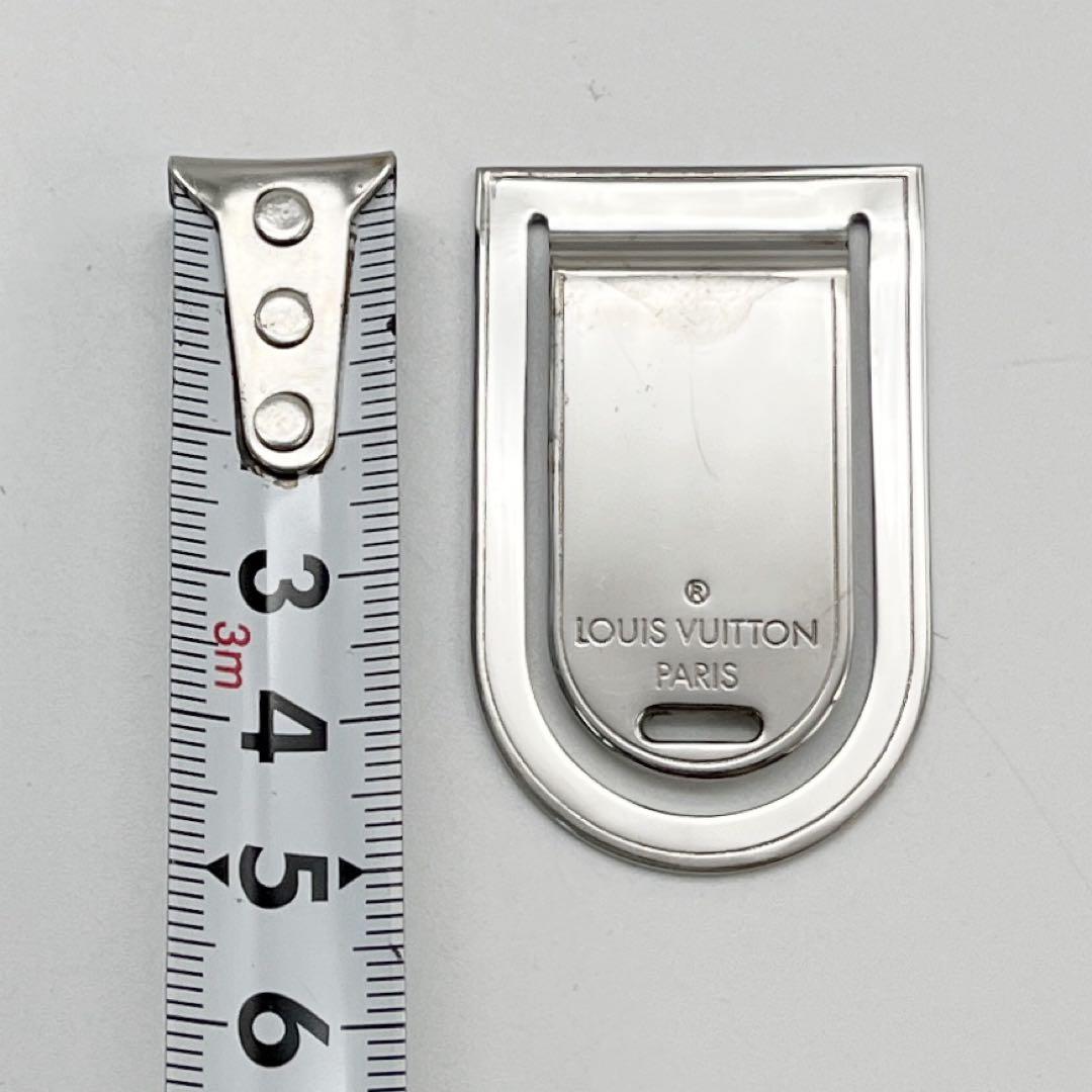 ルイヴィトン　パンス ア ビエ ポルト アドレス シルバー マネークリップ