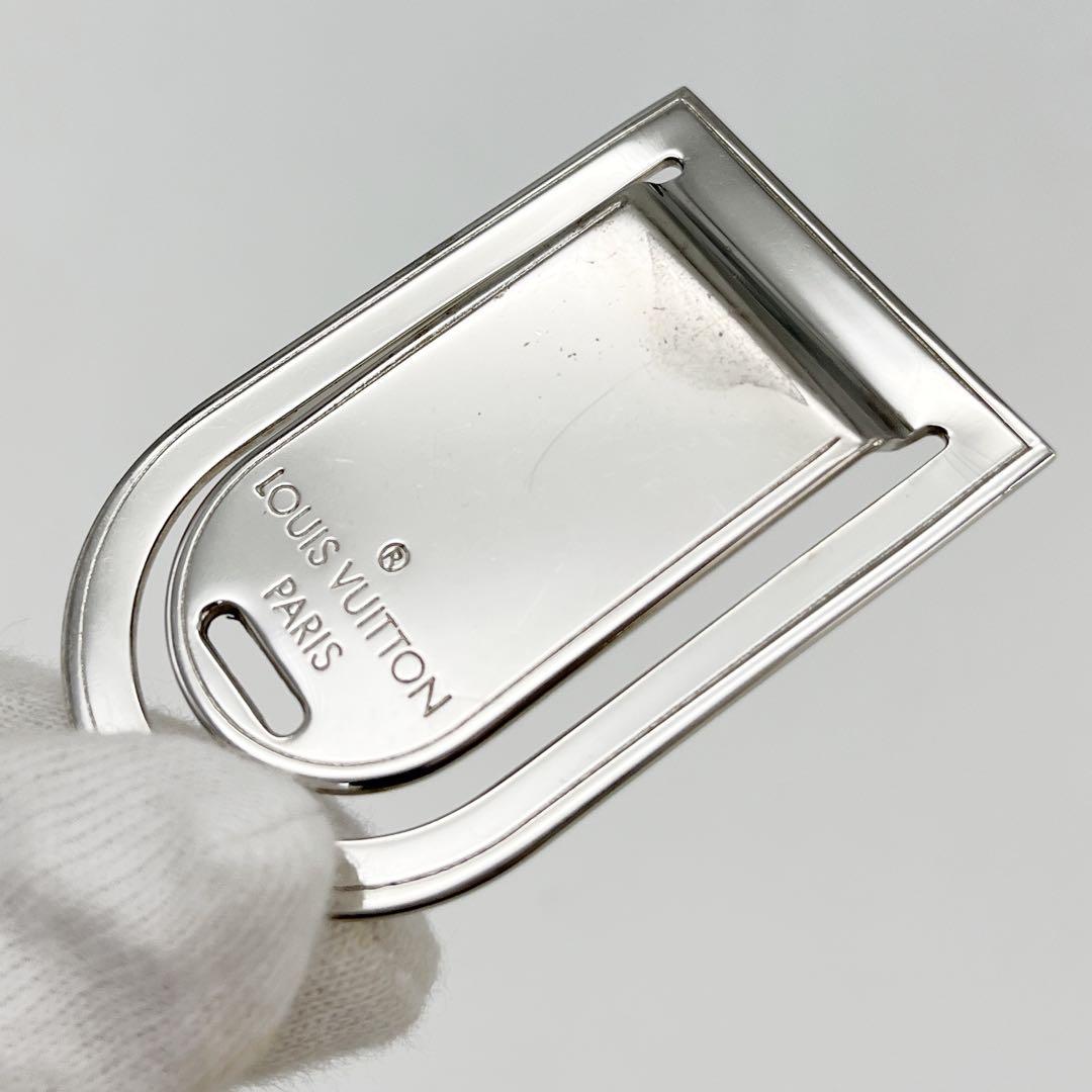ルイヴィトン　パンス ア ビエ ポルト アドレス シルバー マネークリップ