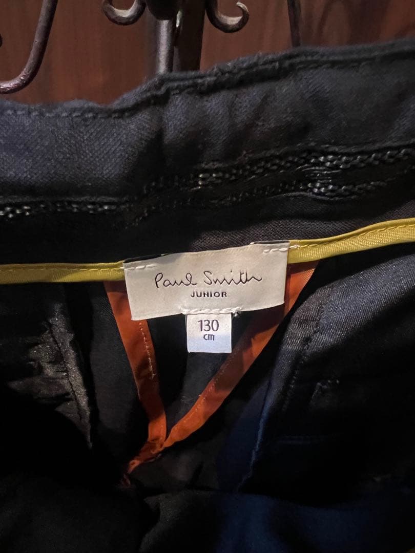 ポールスミス紺色スーツ、白シャツ3点セット130