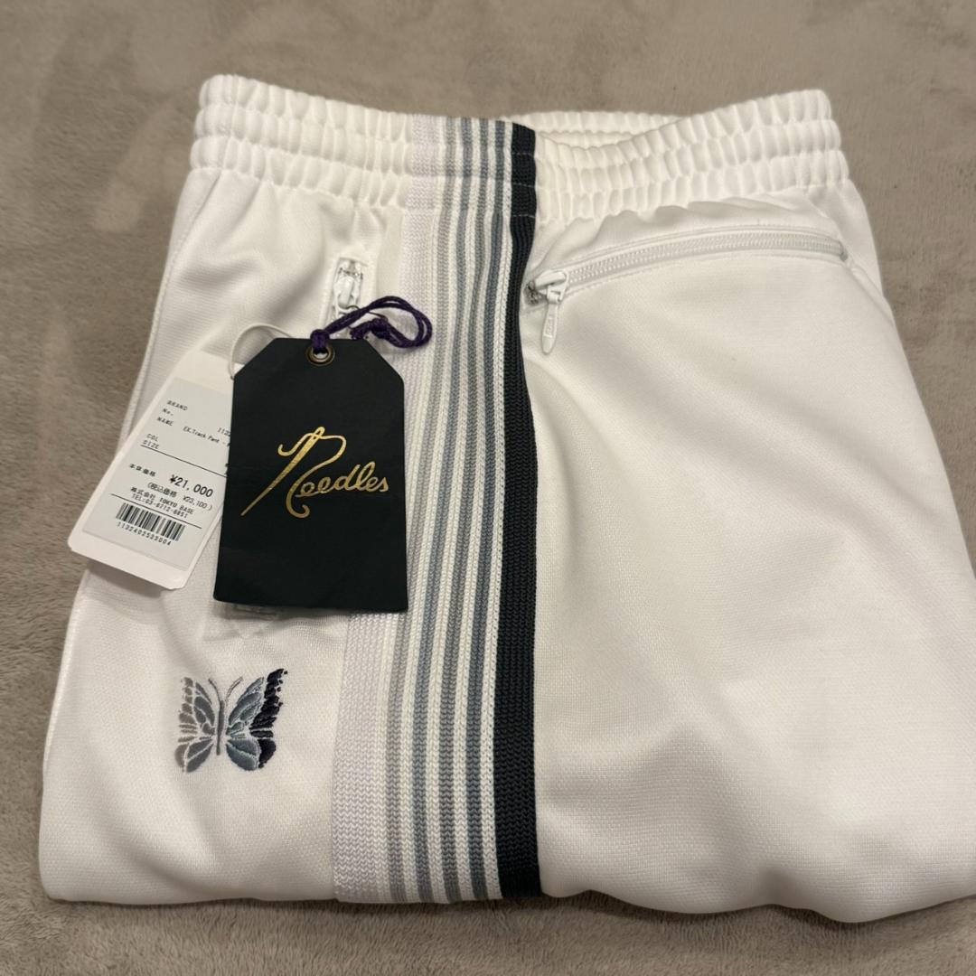 needles studious別注 トラックパンツ 新品未使用　ホワイト