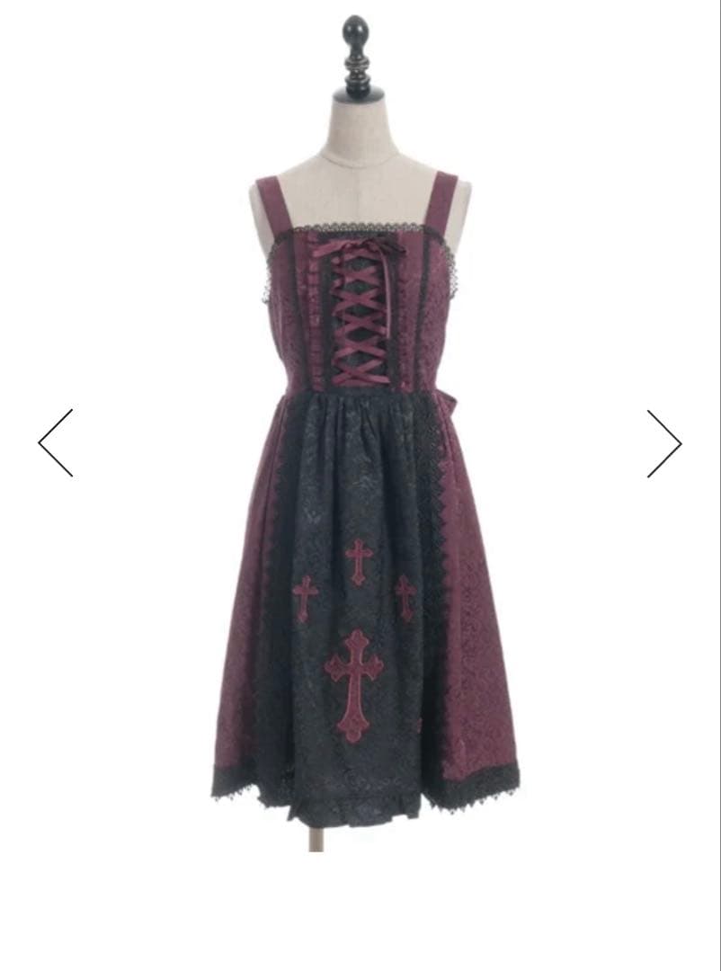 クロスモチーフジャンスカ