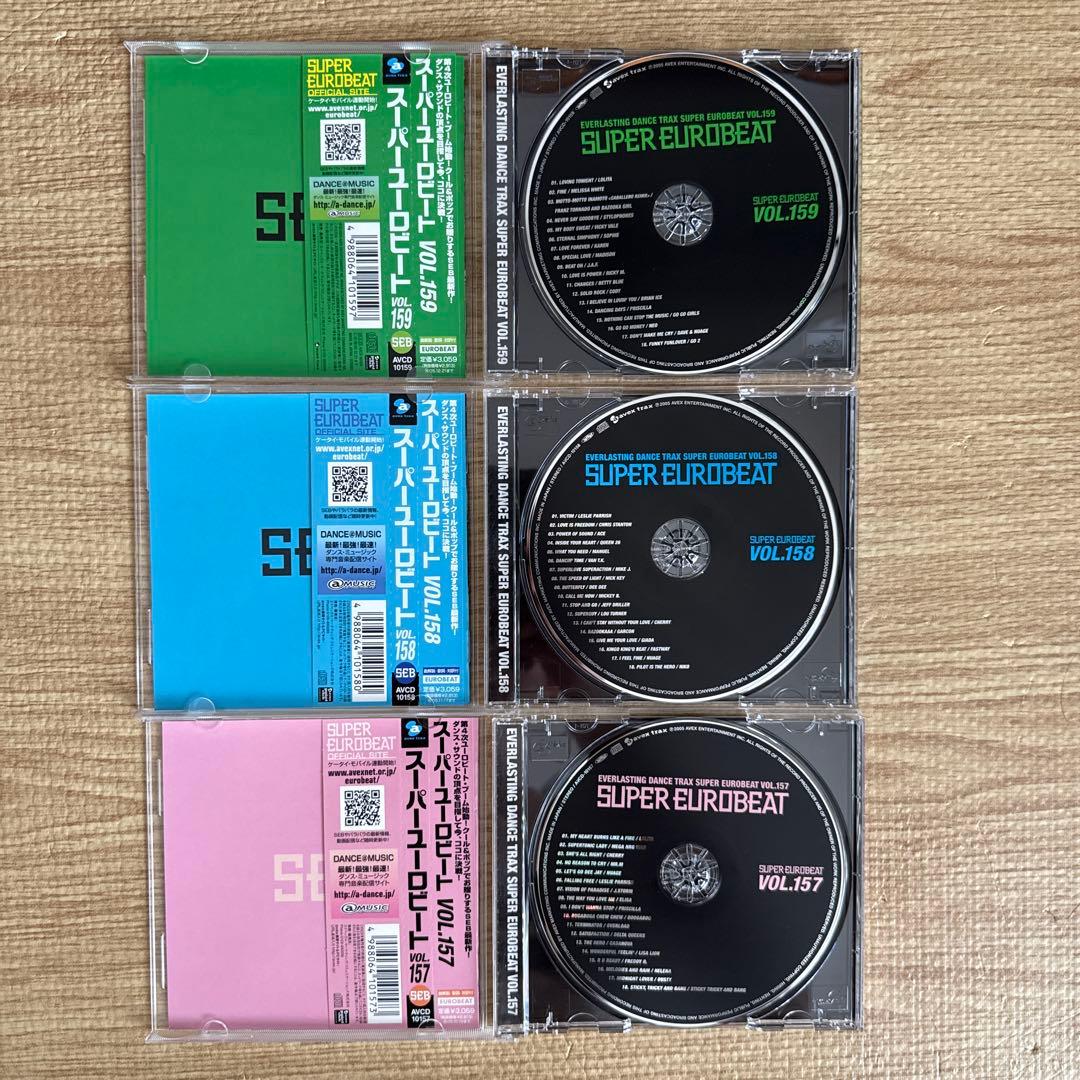 スーパーユーロビート VOL.151～160 10枚セット