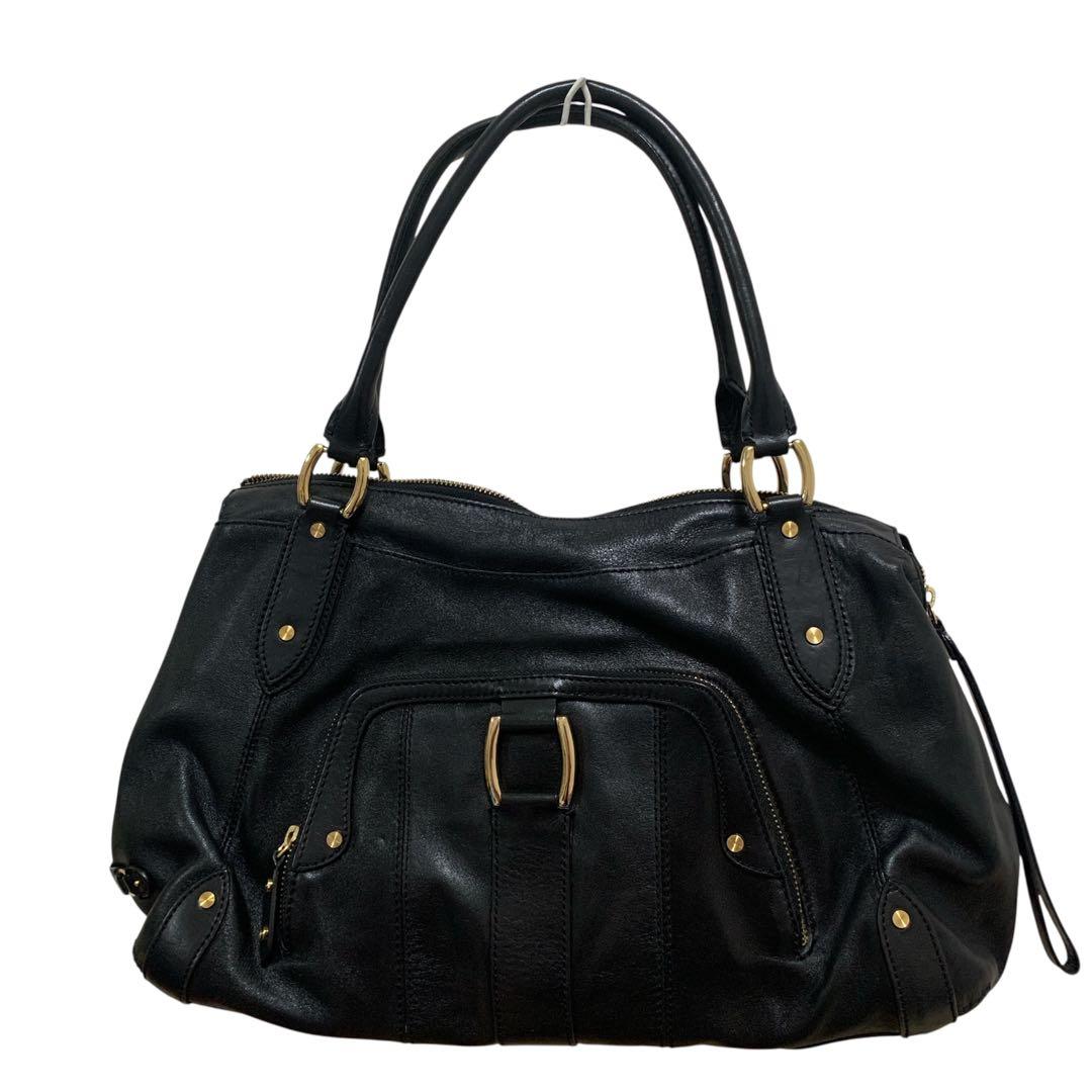 lururu★角擦れ無し美品★COLE HAAN★レザー素材機能的なバッグ