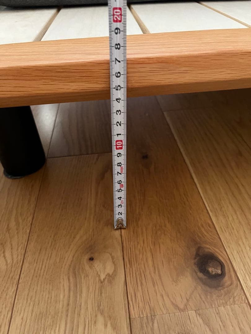 【無印】ベッドフレーム セミダブル（12cm足付き）