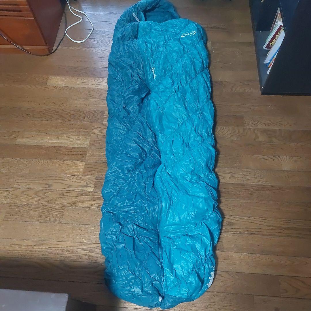 mont-bell Burrow Bag #3 寝袋 使用度少