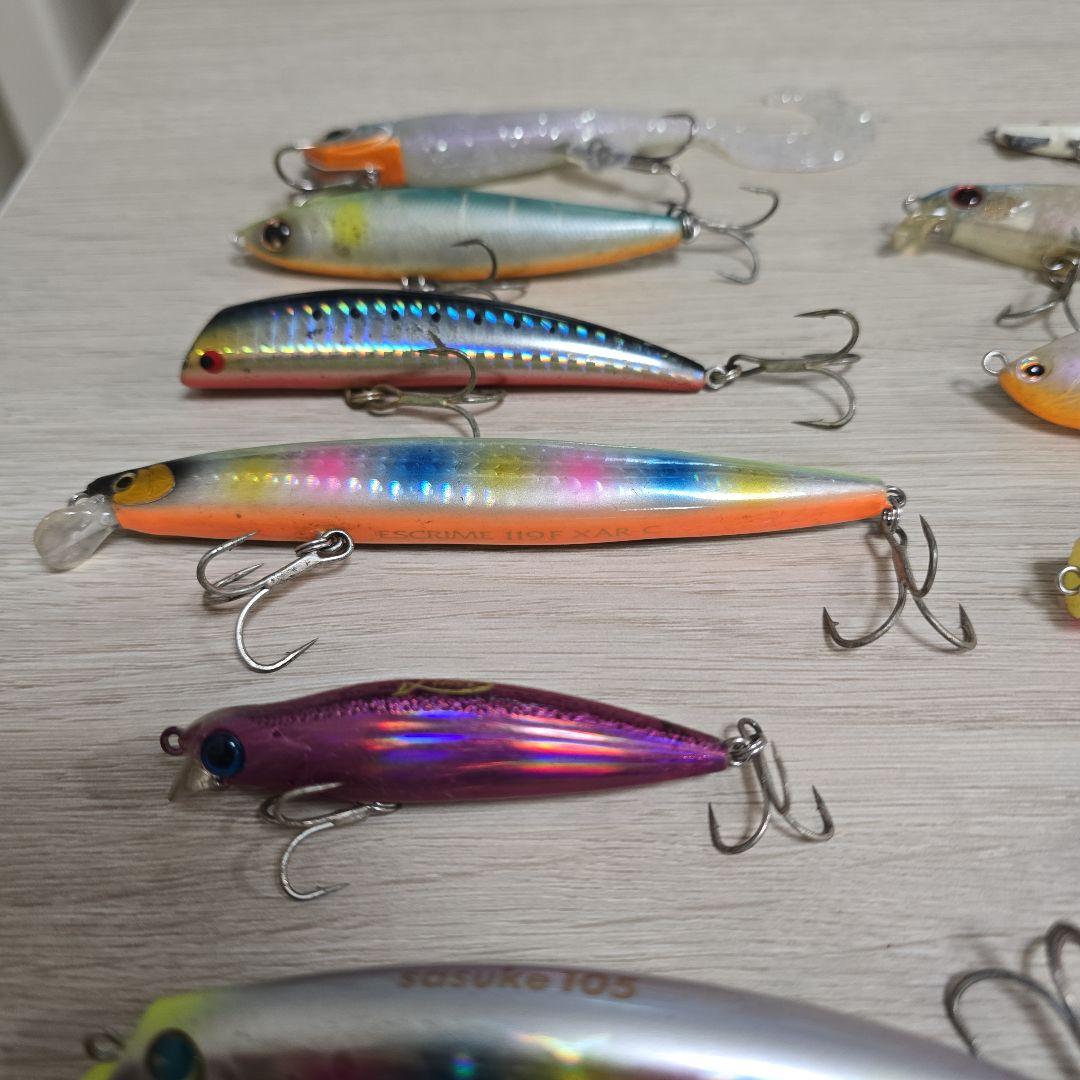 シーバスミノー・プラグ 15個セット