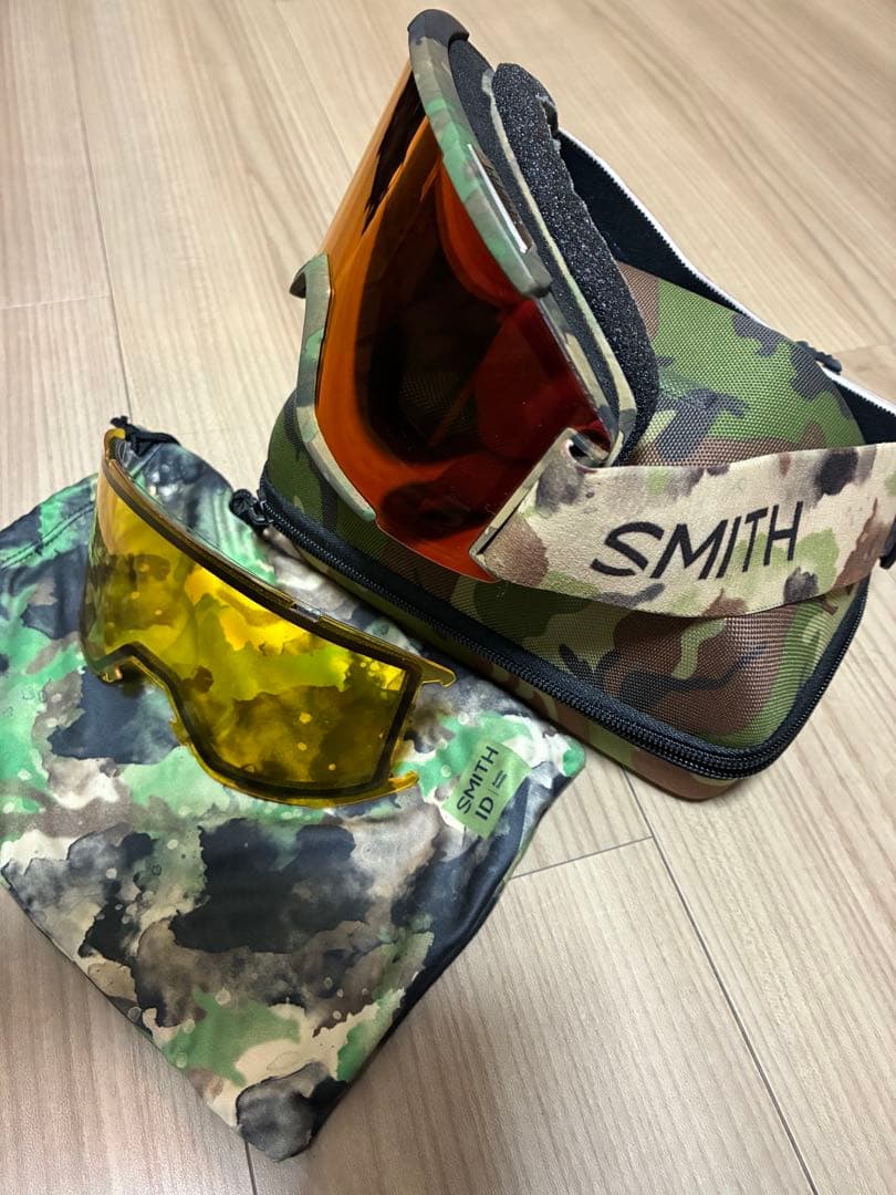 スミス　ゴーグル　SQUAD カモフラージュ
