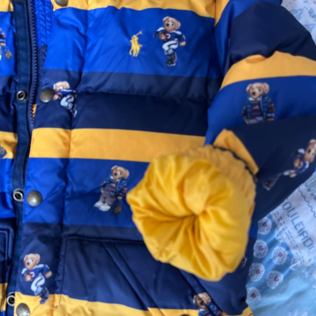 ポロラルフローレンチルドレン　ポロベア　サイズ7 ダウン　フェザー