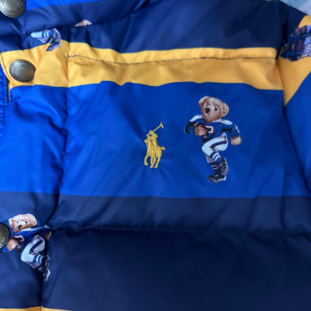 ポロラルフローレンチルドレン　ポロベア　サイズ7 ダウン　フェザー