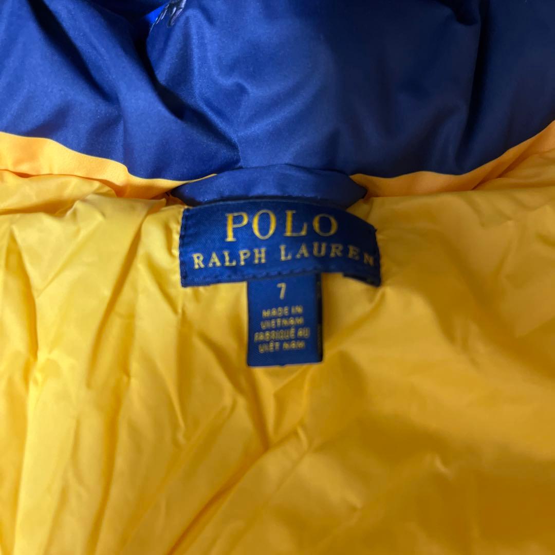 ポロラルフローレンチルドレン　ポロベア　サイズ7 ダウン　フェザー