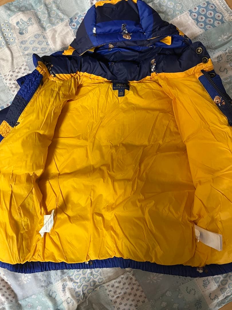 ポロラルフローレンチルドレン　ポロベア　サイズ7 ダウン　フェザー