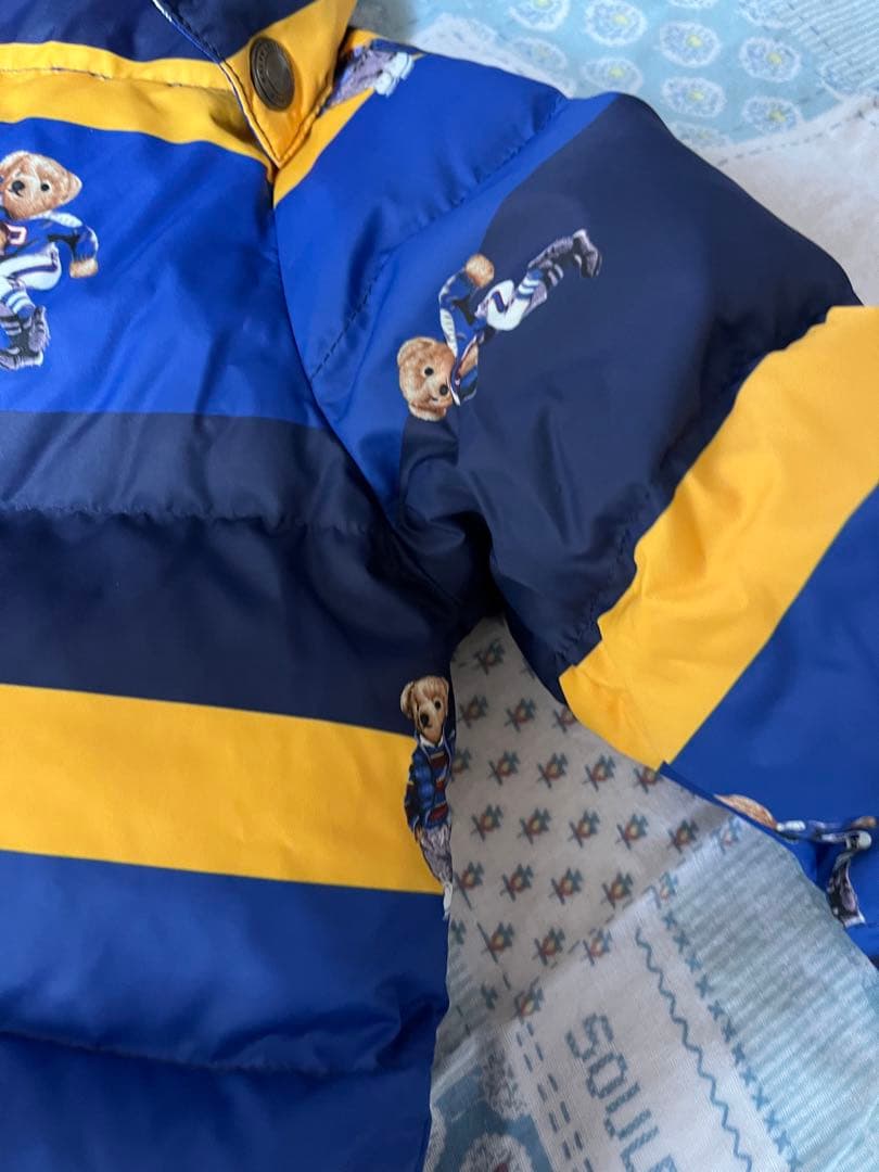 ポロラルフローレンチルドレン　ポロベア　サイズ7 ダウン　フェザー