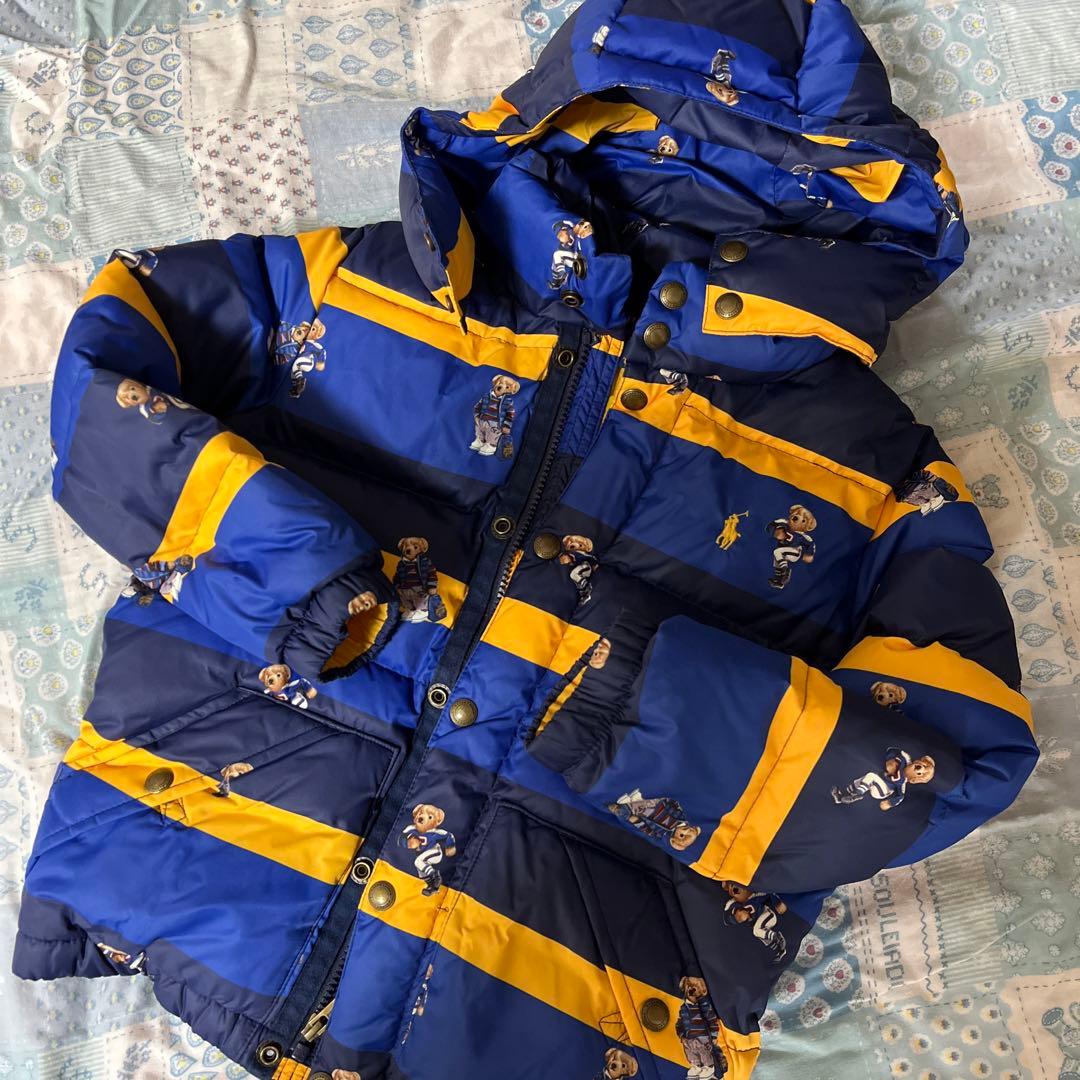 ポロラルフローレンチルドレン　ポロベア　サイズ7 ダウン　フェザー