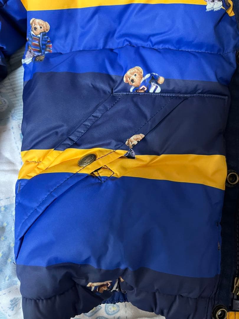 ポロラルフローレンチルドレン　ポロベア　サイズ7 ダウン　フェザー