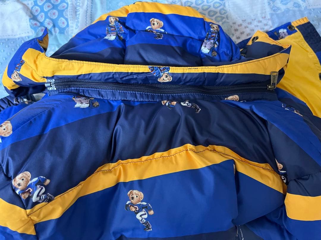 ポロラルフローレンチルドレン　ポロベア　サイズ7 ダウン　フェザー