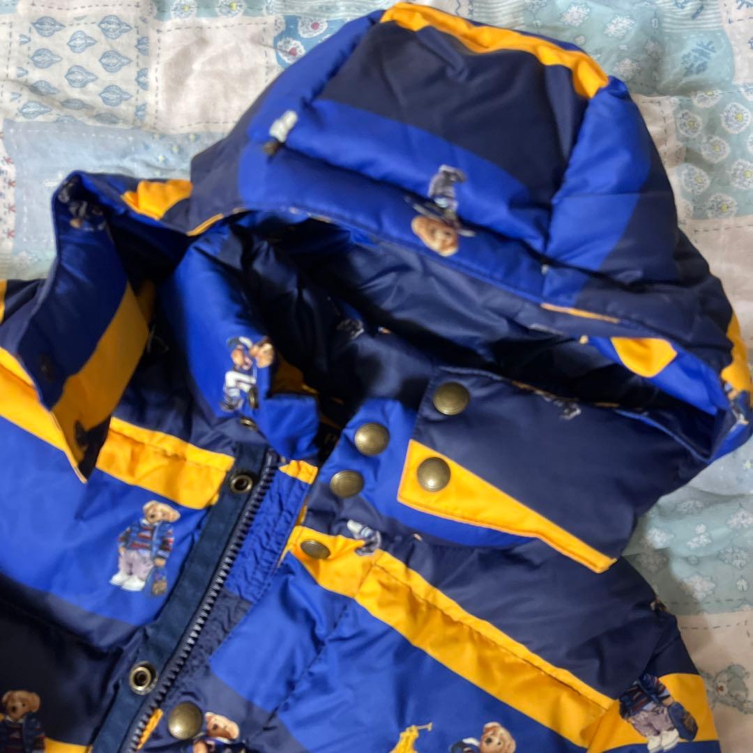 ポロラルフローレンチルドレン　ポロベア　サイズ7 ダウン　フェザー