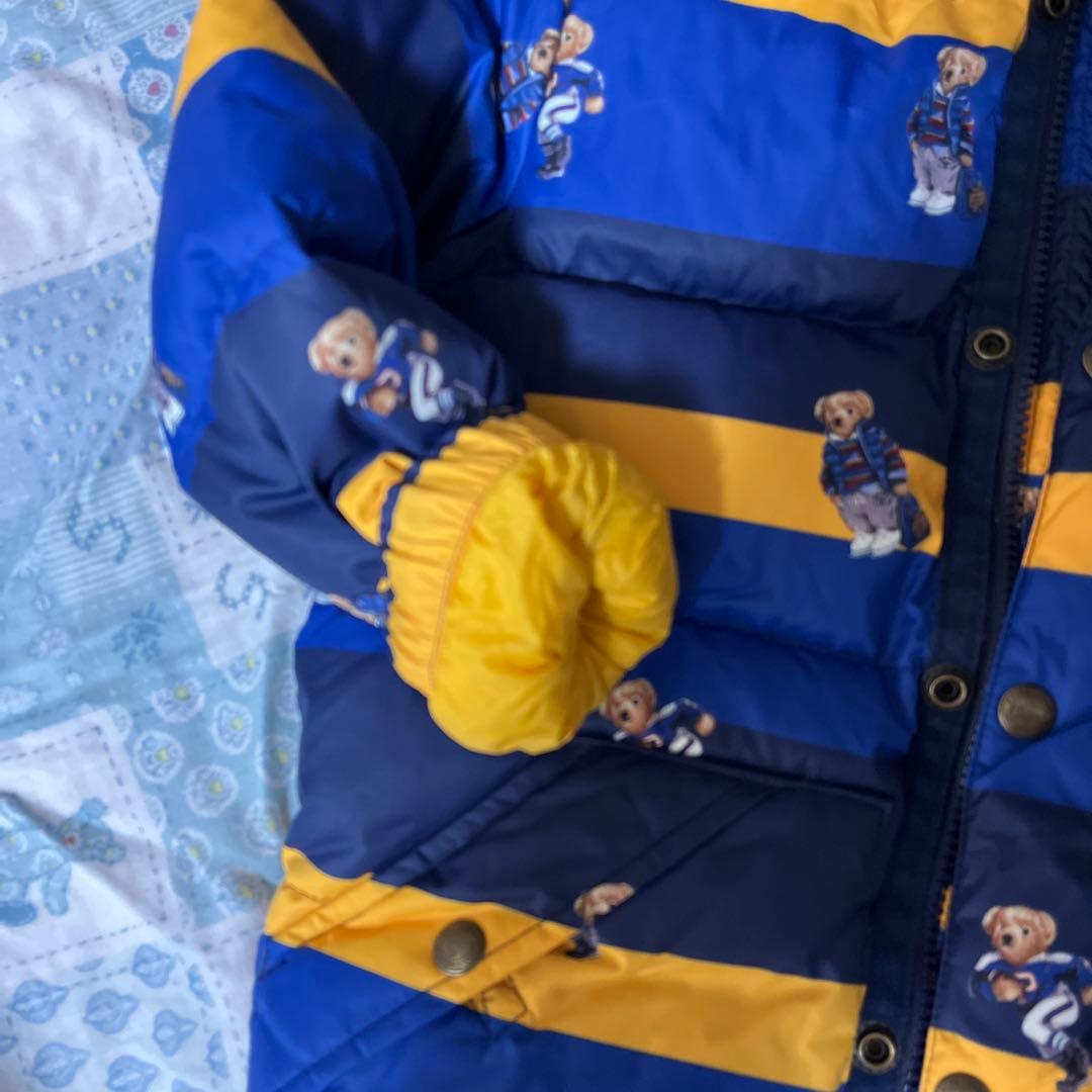 ポロラルフローレンチルドレン　ポロベア　サイズ7 ダウン　フェザー