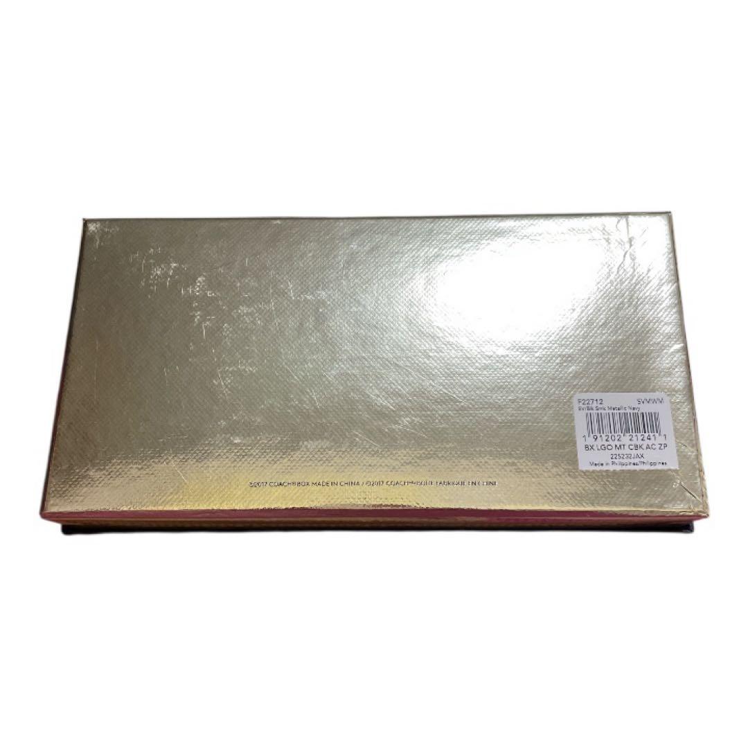 【新品未使用品】COACH 長財布 シグネチャー柄 ベージュ