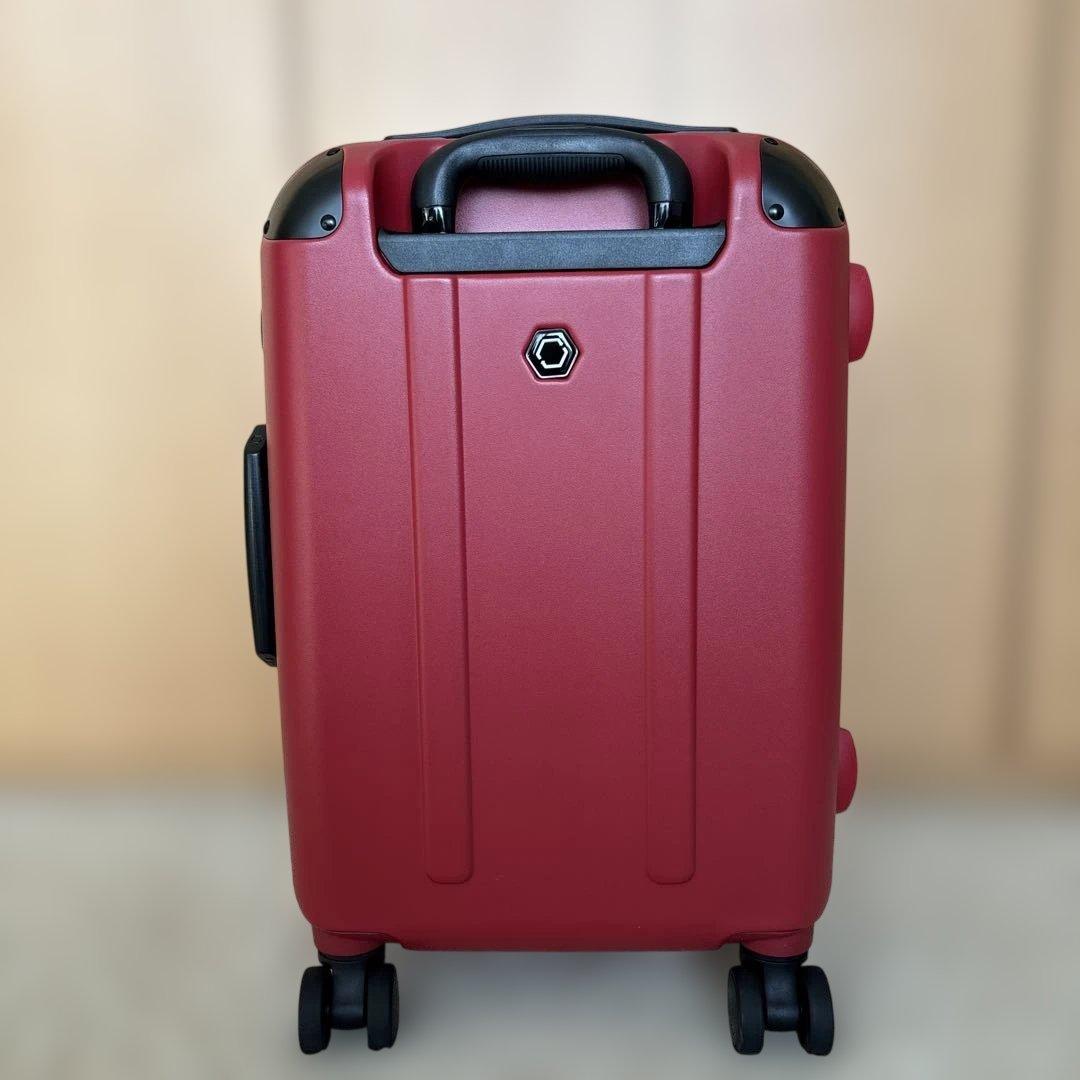 【美品】ソルガード 時短スーツケース 機内持込39L （レッド）