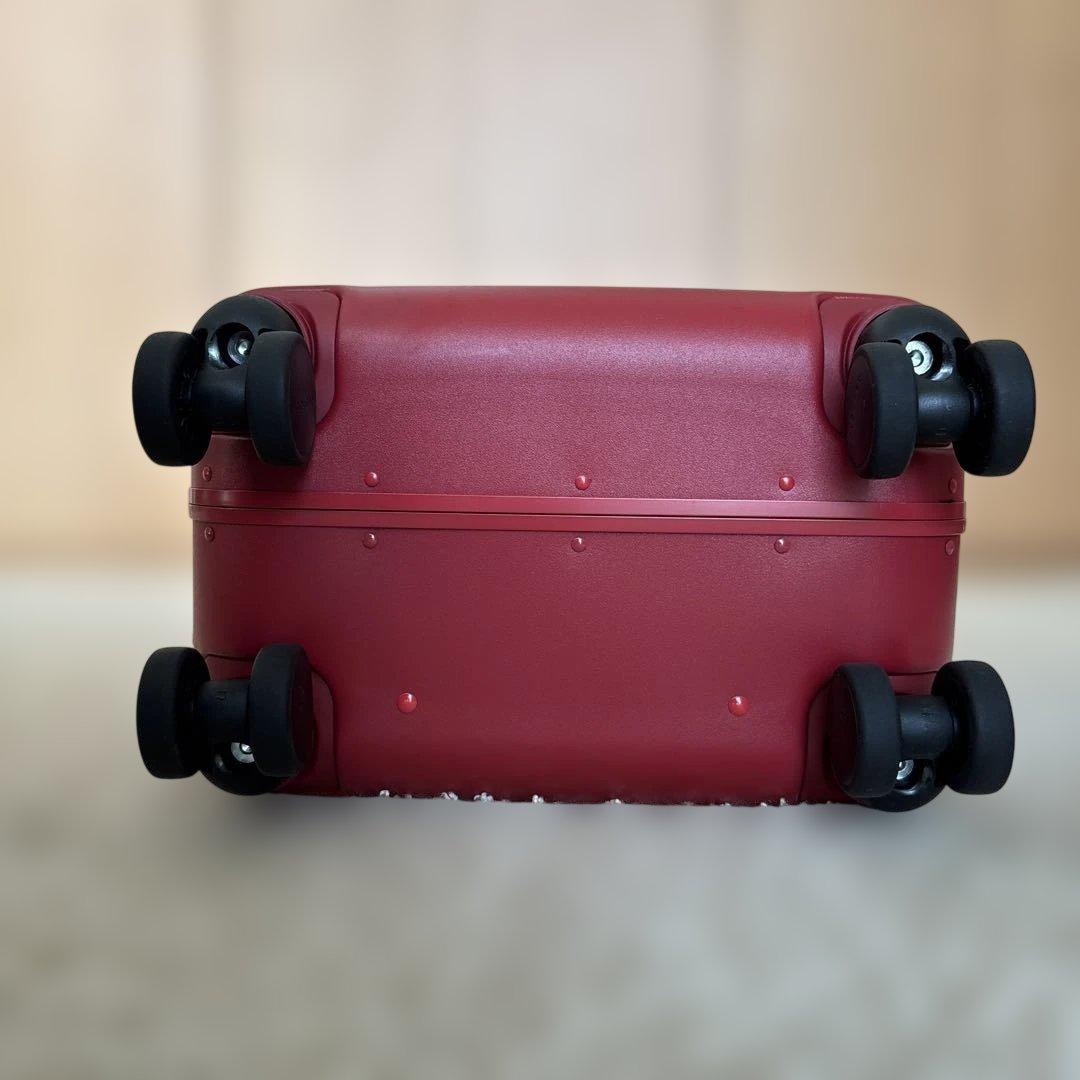 【美品】ソルガード 時短スーツケース 機内持込39L （レッド）