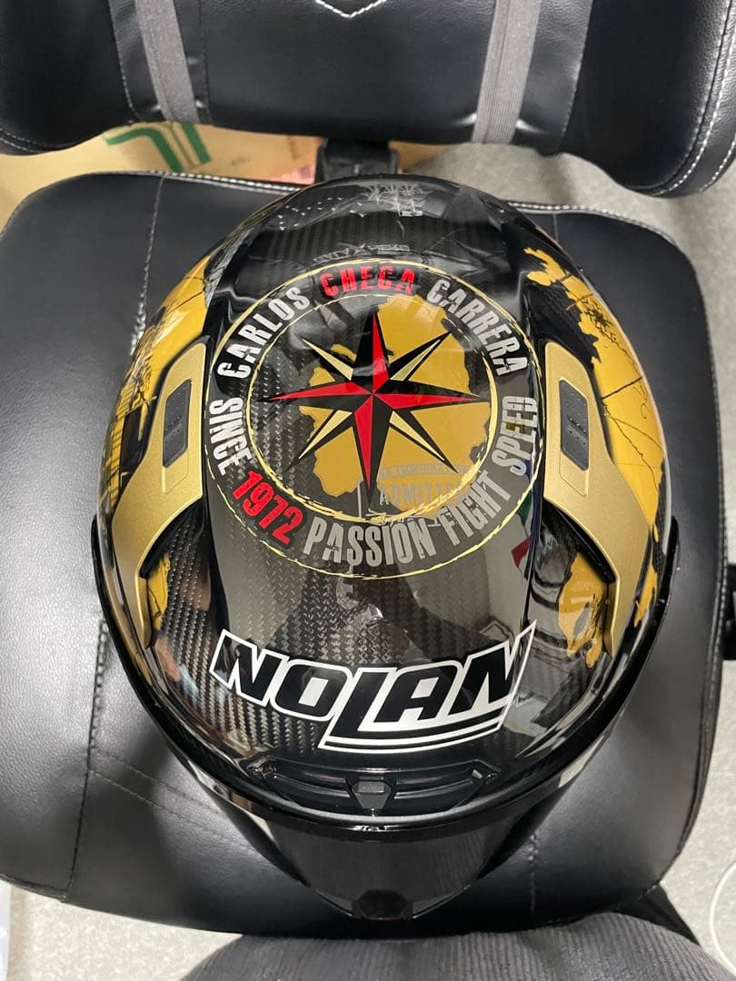 NOLAN X-804 ウルトラカーボンレプリカ チェカ ゴールド