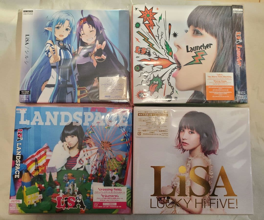 LiSA CD DVD 17枚 まとめ売り