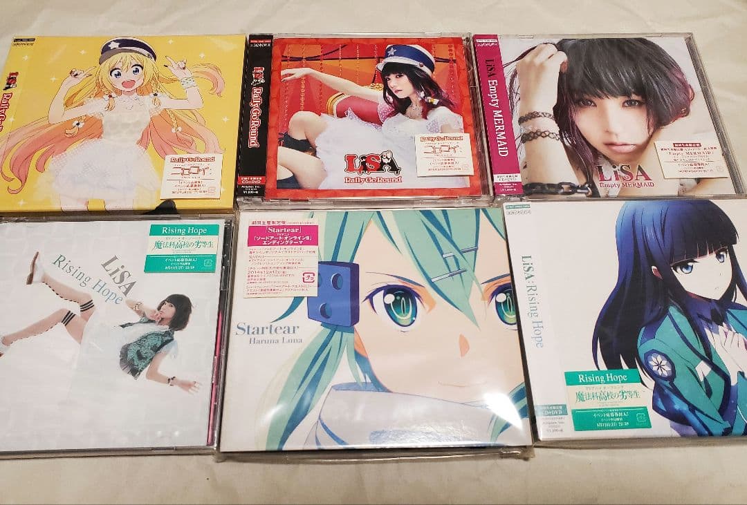 LiSA CD DVD 17枚 まとめ売り