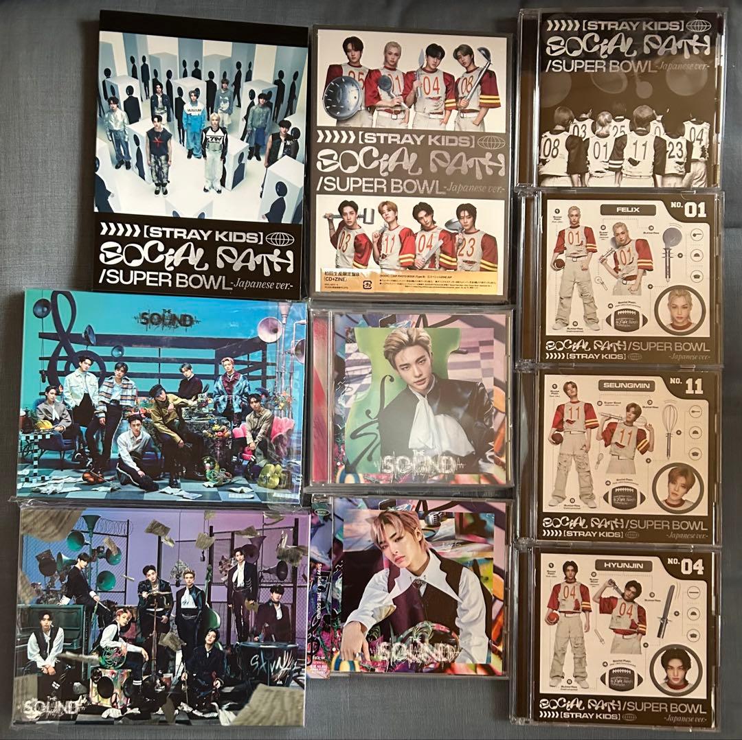 スキズ　straykids アルバム　円盤　トレカ　雑誌　まとめ売り